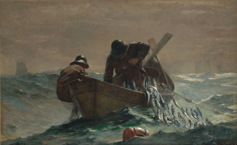 The Herring Net by Winslow Homer